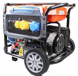 P1PE P10000LE 7.9kW / 9.8kVA* Recoil & Electric Start Site Petrol Generator